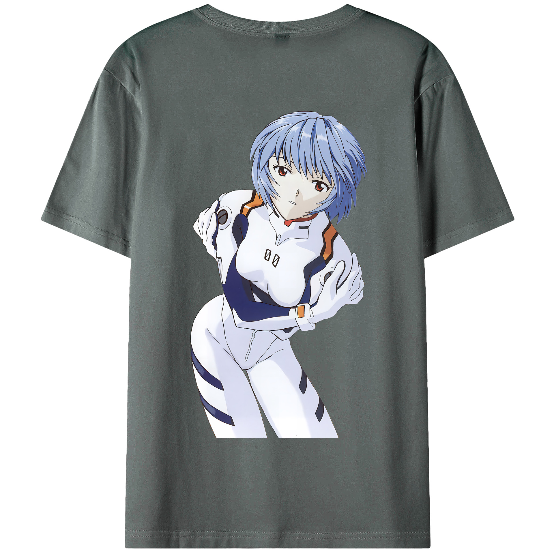 （画像用） EVA 新世紀エヴァンゲリオン 綿100％半袖Tシャツ（背面プリント）